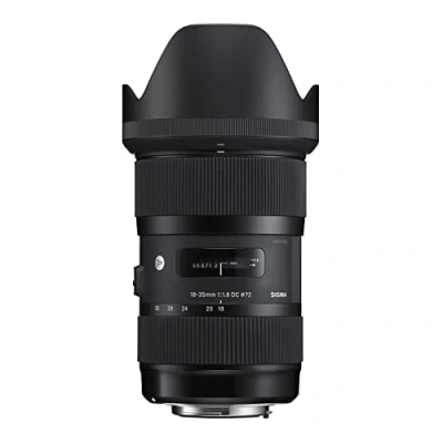 Imagen de Sigma LH730 06 Objetivo para cámaras Nikon (18 35mm, f/1.8, DC HSM, 72 mm), color negro