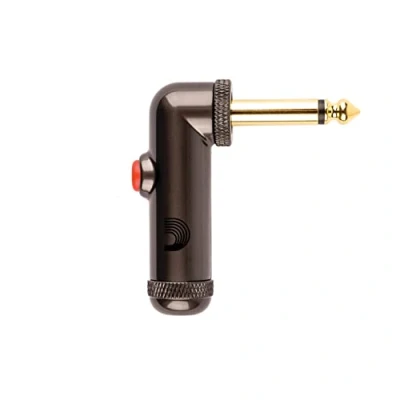Imagen de D&#039;Addario DIY 1/4&quot; Right Angle Plug with Latching Circuit Breaker Switch