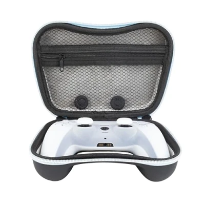 Imagen de Konix Mythics Funda de protección y transporte para controlador DualSense PS5 Resistencia antiimpactos Incluye 4 tapas pulgares