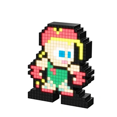 Imagen de PDP Cammy Pixel Pals Street Fighter, Verde/Rojo, 3.4 x 4.4 6.2 Pulgadas