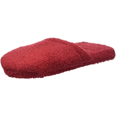 Imagen de Excelsa Bagno Caldo Zapatillas de baño Mujer, Esponja, Rojo, 27.5 x 11 3 cm