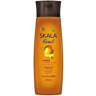 Imagen de SKALA Mango &amp; Paranuss Shampoo 325 ml Feuchtigkeitsspendend Nährend für glänzendes Haar, Multicolor, 1 Stück (1er Pack)