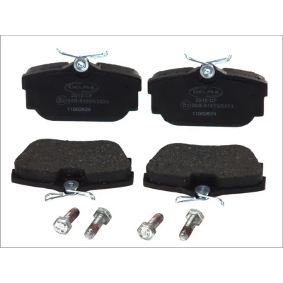Imagen de DELPHI LP2019 Juego de pastillas freno no preparado para indicador desgaste Chapa antichirridos con accesorios VOLKSWAGEN: Transporter 4