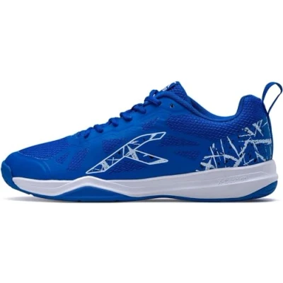Imagen de HUNDRED Blade Non Marking, Zapatos de bádminton Hombre, Blue/White, 43 EU