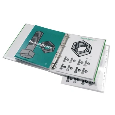 Imagen de 100 DIN A4 plastificar 2 x 125 Mic preperforadas