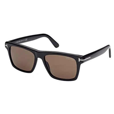 Imagen de Tom Ford Gafas de Sol BUCKLEY 02 FT 0906 SHINY BLACK/BROWN 56/17/145 hombre
