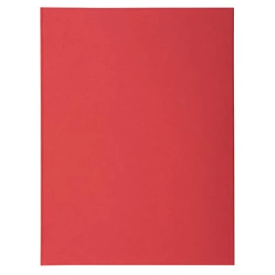 Imagen de Exacompta 330012E Lote de 100 Subcarpetas Super 250, Color Rojo