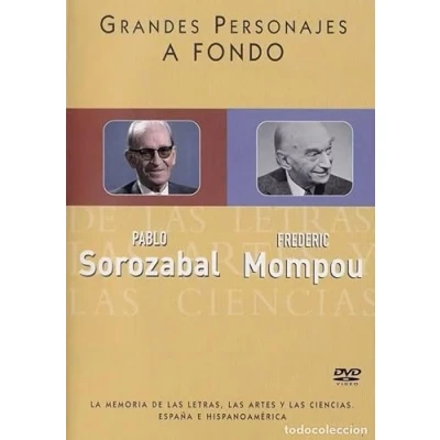 Imagen de Pablo sorozabal, frederic mompou (&quot;grandes personajes a fondo&quot;) DVD