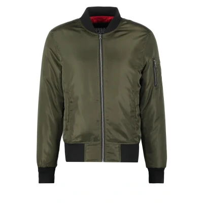 Imagen de Urban Classics 2TONE Bomber Jacket Chaquetas bomber, Hombre, Talla: XL, Darkolive/black