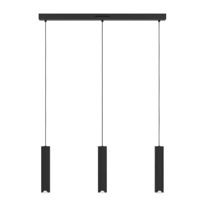 Imagen de EGLO connect lámpara colgante LED Balamorta Z, 3 luces, negro
