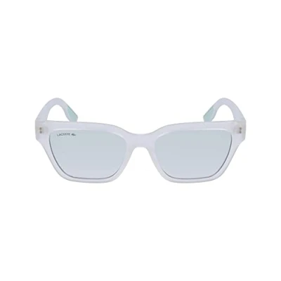 Imagen de Lacoste Women&#039;s Sunglasses L6002S Matte Crystal with Gradient Green Flash Lens
