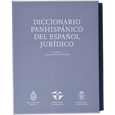 Imagen de DICCION PANHISPANICO JURIDICO RAE 2TOMOS