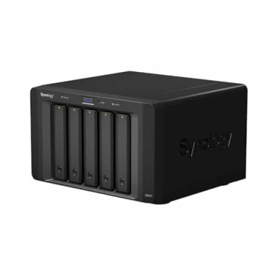 Imagen de Synology DX517 5000GB Escritorio Negro Unidad de Disco Multiple múltiple (Unidad Duro, 5 TB, SSD, 50 SATA, 1000 GB)
