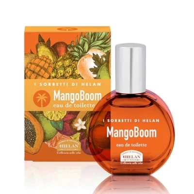 Imagen de Helan, I Sorbetti MangoBoom Perfume Aromático para Hombre y Mujer con Frutas Exóticas, Sensuales Toques de Lirio del Valle Jazmín, Vainilla, 30 ml