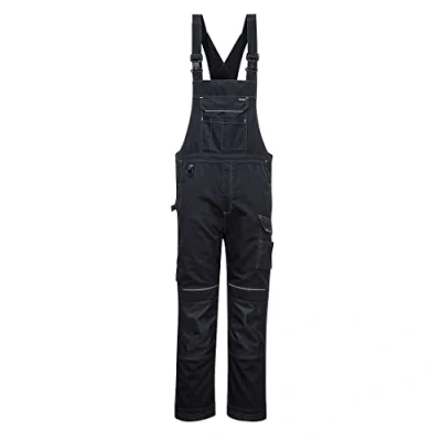 Imagen de Portwest PW3 Work Bib &amp; Brace, Color: Negro, Talla: L, PW346BKRL