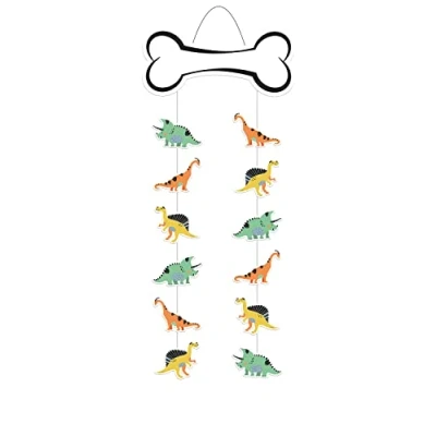 Imagen de Folat Decoración colgante Dino Roars 30x85 cm, multicolor (68298)