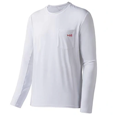 Imagen de Bassdash Camiseta de Manga Larga para Hombre UPF 50+ Performance Protección Solar UV Pesca Senderismo Camisetas Deportivas