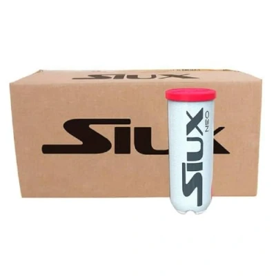 Imagen de Siux Pelotas Pádel Neo Box 24 Botes 3 Bolas