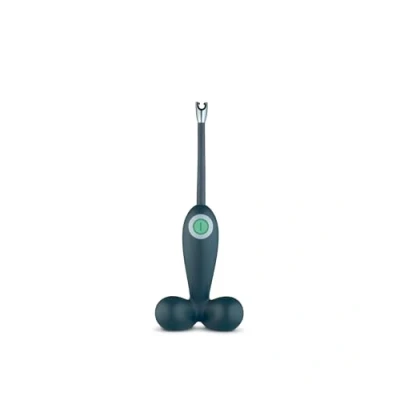 Imagen de Alessi Firebird 2.0 GV34 B Encendedor Electrico de Diseño en Resina Termoplástica, Negro
