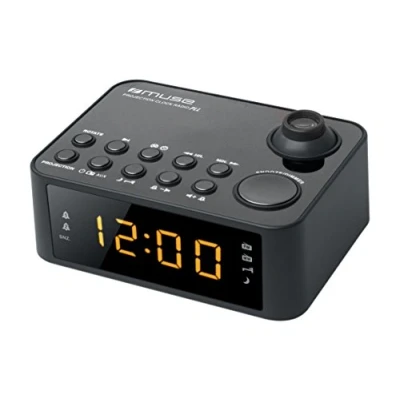 Imagen de Muse M 178P Color Negro Radio(Reloj, Digital, FM, MW, LED, 2,29 cm (0.9&quot;)