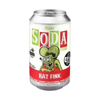 Imagen de Funko Vinyl Soda: Rat Fink w/Chase(IE) 1 In 6 Chance of Receiving A Chase Variant (Styles May Vary)
