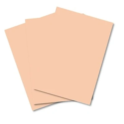 Imagen de House of Card &amp; Paper Papel de colores A4 80 g/m², melocotón (paquete 50 hojas), HCP60