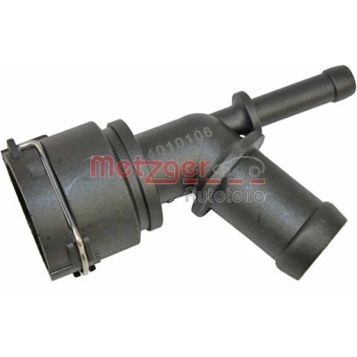 Imagen de METZGER 4010106 Bridas Plástico Salida a radiador calefacción trasero SEAT: Leon I Hatchback, Toledo 2 Limousine, VOLKSWAGEN: Golf 4