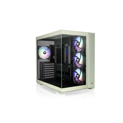 Imagen de Thermaltake View 380 TG ARGB Mid Tower Chassis Matcha Green