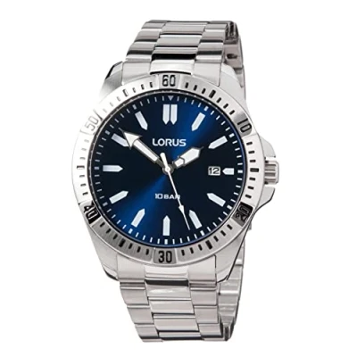 Imagen de Lorus Reloj Analógico para Hombres de Cuarzo con Correa en Metal RH939MX9