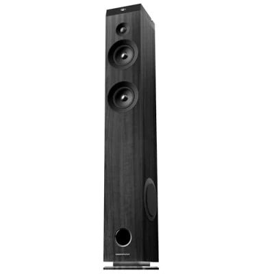 Imagen de Energy Sistem Tower 7 Torre de sonido con la tecnologia True Wireless (100 W, luz ambiente, pantalla, USB/microSD, Bluetooth, FM) color negro
