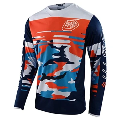 Imagen de Manga Larga para Hombre Jersey De Ciclo Bici del Camino MTB Ropa La Bicicleta?Equipacion Montar En Bicicleta Y Motocross Unisex (Color 25,3XL)