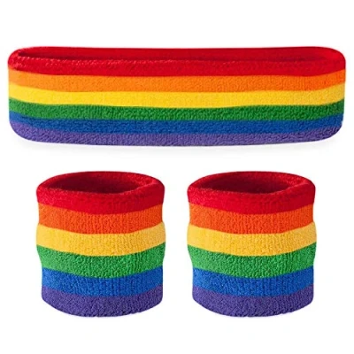 Imagen de TRIXES Diadema deportiva para el arco iris y banda sudor Mujer: talla única Multicolor