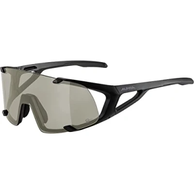 Imagen de ALPINA Unisex Adultos, Hawkeye Q Lite Gafas Deportivas, Black Matt, One Size