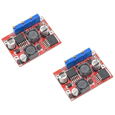 Imagen de TECNOIOT 2 uds XL6019 LM2596S Step Up Down Boost Buck Voltaje convertidor de Potencia reemplazar LM2577S