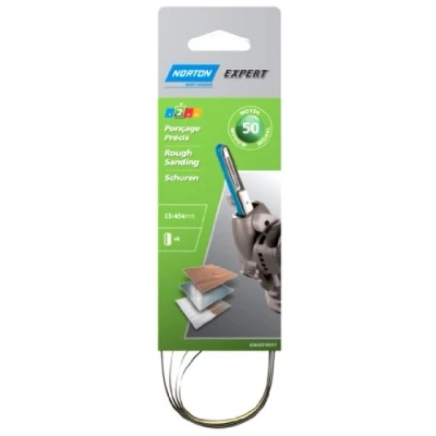 Imagen de Norton Expert Juego de 4 bandas lija (13 x 454, grano 50)