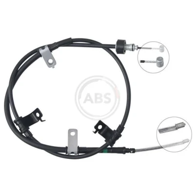 Imagen de A.B.S. K17469 Cable de Freno Mano 1590mm Tambor