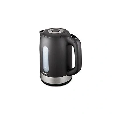 Imagen de TEFAL HERVIDOR Elã‰Ctrico Snow KO3308 1,7 L Negro 2400 W, Acero Inoxidable, Multicolour, 0.79 Inches