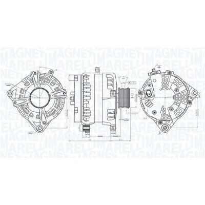 Imagen de Alternador MAGNETI MARELLI 063731513010