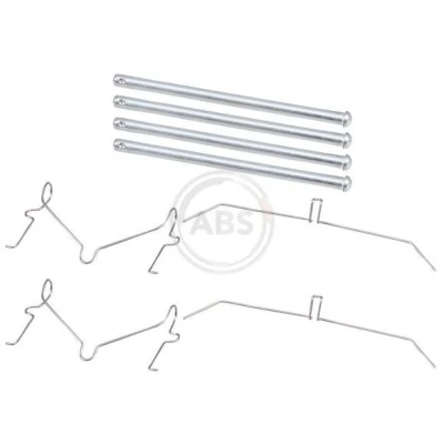 Imagen de A.B.S. 1701Q Kit de accesorios, pastillas frenos TOYOTA: Land Cruiser 100