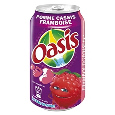 Imagen de Oasis Pomme Cassis Framboise 33cl (pack de 24)