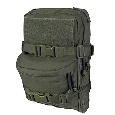 Imagen de bolsa de agua táctica al aire libre 800d ligera impermeable mochila pecho colgante sistema Molle, chaleco acoplado paquete, caza militar. (OD)