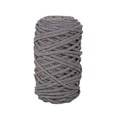 Imagen de Rayher Cuerda trenzada reciclada Braidy, 4 mm ø, aprox. 65 m, Color gris piedra, 42010558