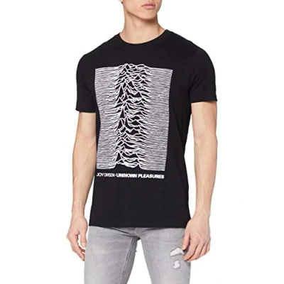 Imagen de Merchcode Divison UP Camiseta estampada, Hombre, Talla: XL, Black