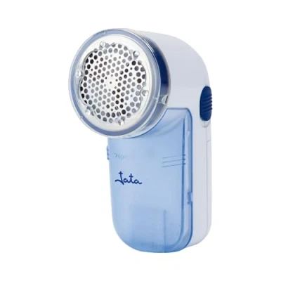 Imagen de JATA QP398N Quitapelusas Eléctrico con Cuchillas de acero inoxidable. Contenedor pelusas desmontable. Funciona pilas. Accesorios: cepillo para limpieza. Elimina pelusas, bolitas y rozaduras