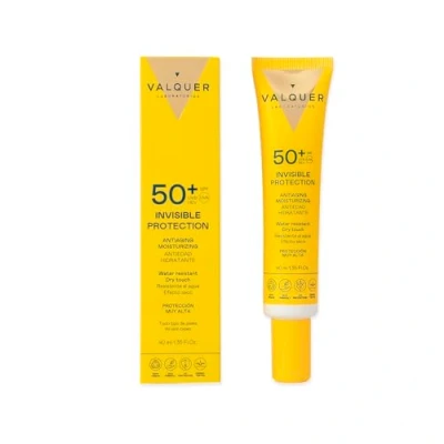 Imagen de Valquer Serum Facial Invisible SPF 50+,. Antiedad e Hidratante. Resistente al agua. Sin Residuos Blancos 40 ml