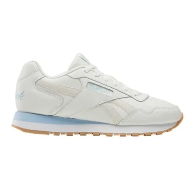 Imagen de Reebok classic (NON FOOTBALL) Glide Zapatillas, Mujer, Talla: 42.5, Chalk beige soft blue Cuero velour