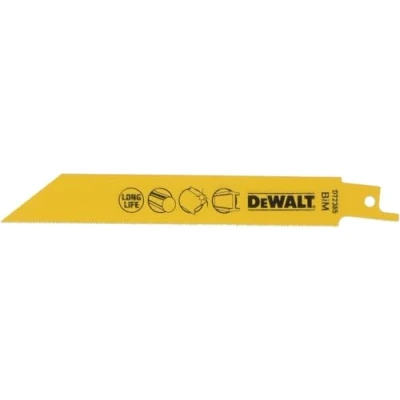 Imagen de DeWalt DT2385 QZ Hojas demolition bi metal en acero y cobalto para corte metal, 152 mm, paso de 1,1 mm