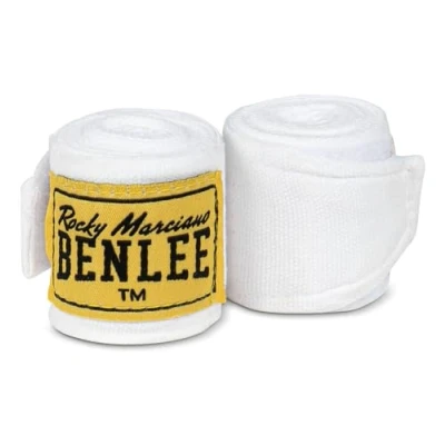 Imagen de Benlee Elastic Vendas de Boxeo, Unisex Adulto, Blanco, Talla única