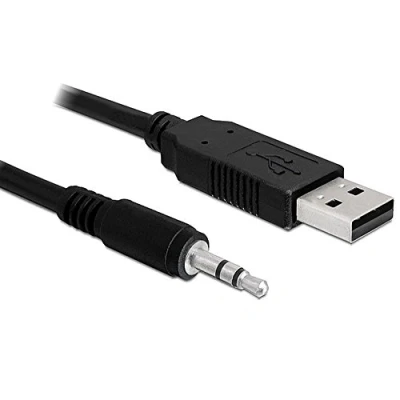 Imagen de DeLOCK USB 2.0/3.5 mm 1.8m Cable USB, Negro