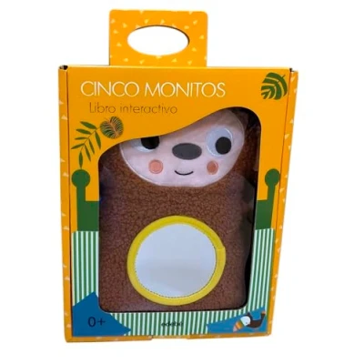 Imagen de Cinco Monitos (libro Interactivo Para Bebés)